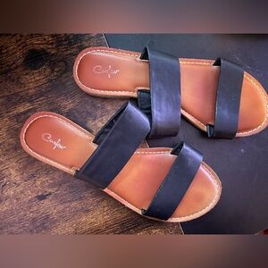 Black Women's Sandals